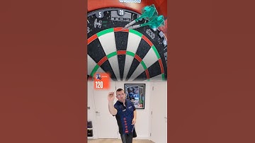 Insane Luke Littler Style checkout #darts #3dart #targetdarts