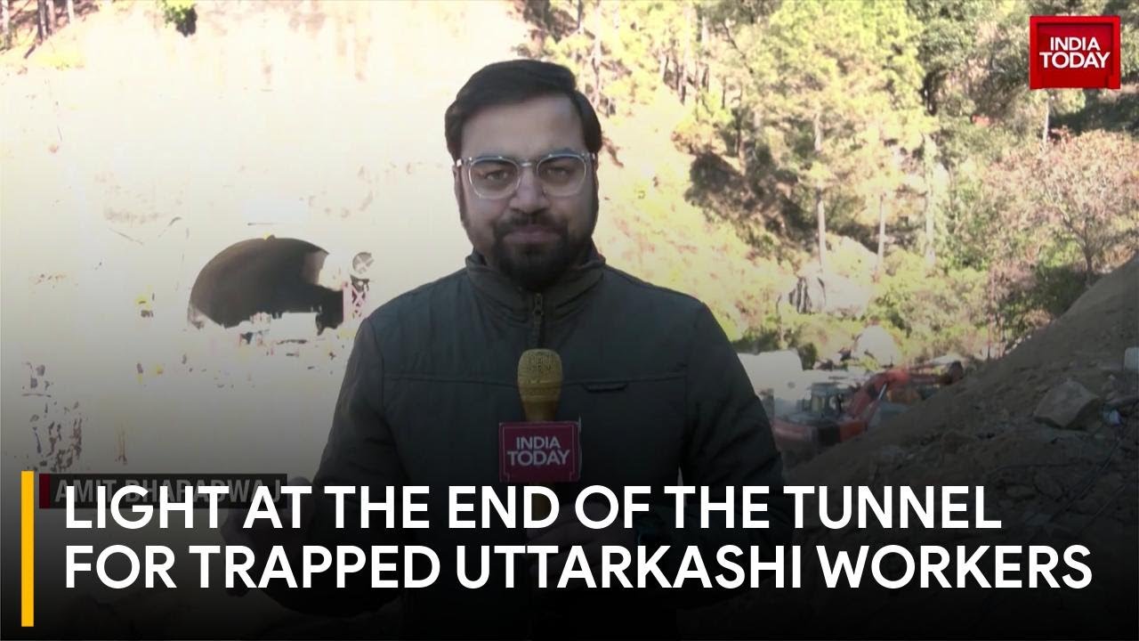 Breakthrough Made In Rescue Operations For Workers Trapped In Uttarkashi