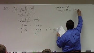Calculus II: L22, improper integrals, 10-5-16