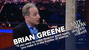 Brian Greene Makes Stuff Levitate. Seriously.
