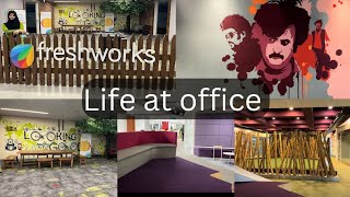 A day at office|| Life settled 👍||Delicious food || Fabulous work culture.