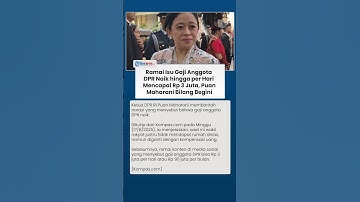 Puan Maharani Bantah Gaji Anggota DPR Naik: Sekarang Malah Gak Dapat Rumah Dinas, Diganti Uang