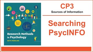 PSY 2120: Searching PsycINFO! (CP3)