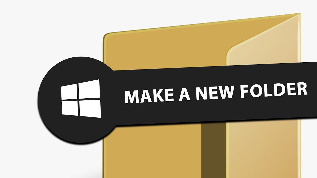 How to Make a New Folder on a Computer YouTube