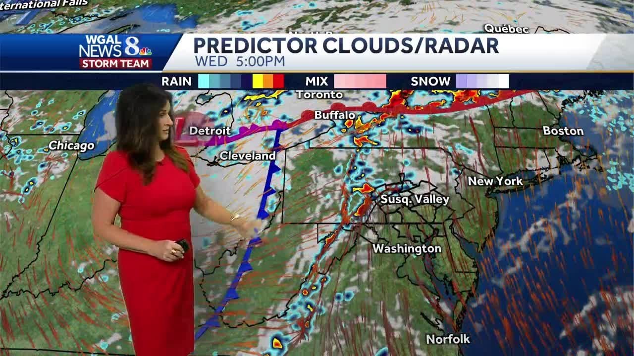 IMPACT: Continued hot & steamy with a stray late day thunderstorm - YouTube