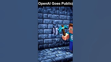 Thumbnail of OpenAI just went (part) open 🤯 Meet GPT‑OSS —free, powerful! #AI #animation #meme #shorts #minecraft