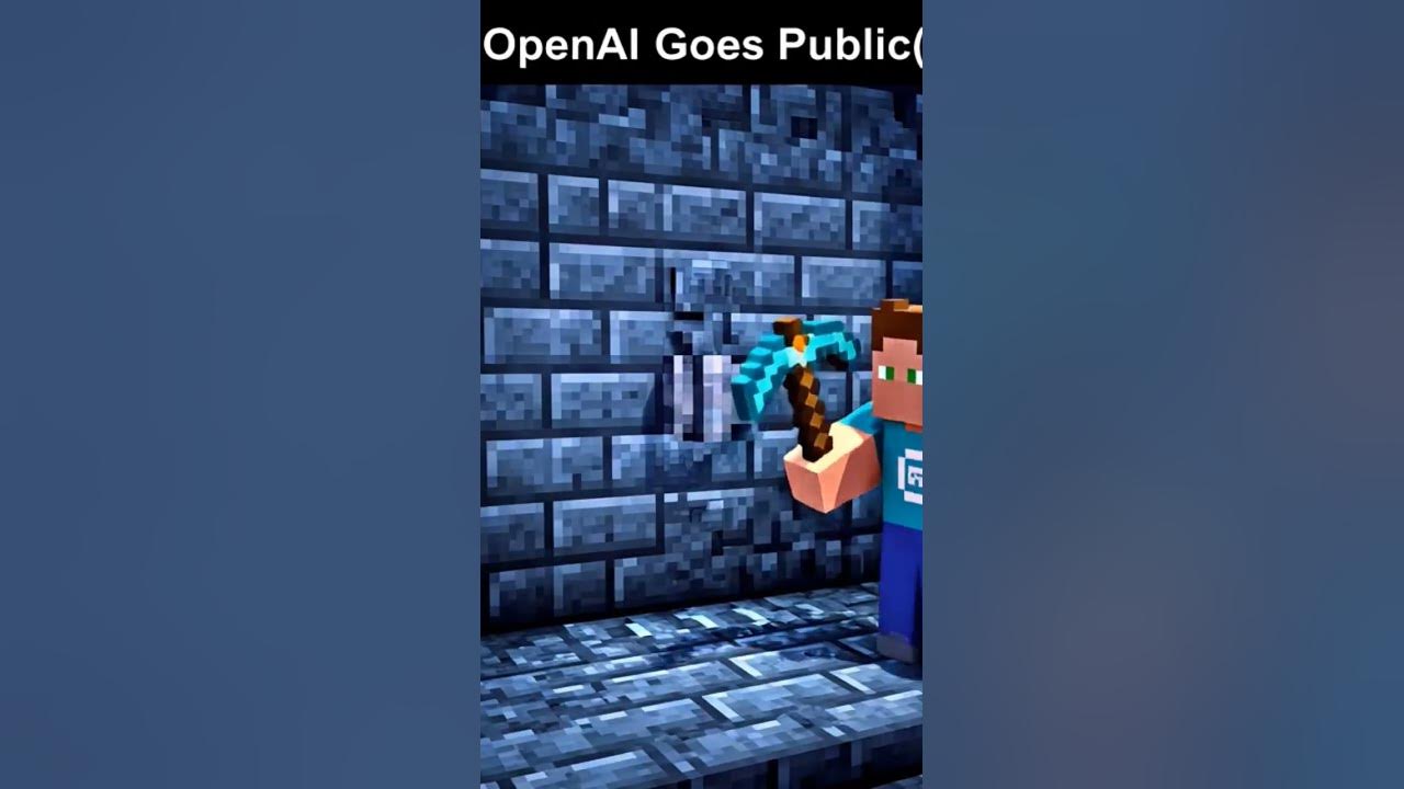 OpenAI just went (part) open 🤯 Meet GPT‑OSS —free, powerful! #AI #animation #meme #shorts #minecraft