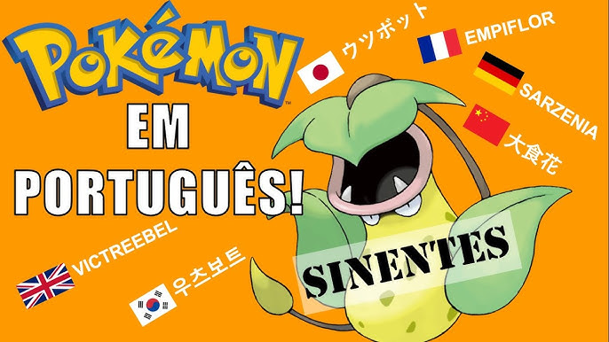 Dando nomes em português aos Pokémon - Parte 4 