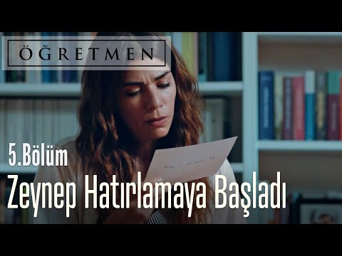 Zeynep öğretmen, fotoğraftan ne hatırladı? - Öğretmen 5. Bölüm