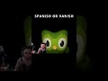 SPANISH OR VANISH WITH UNO #shorts  | Unolingo (Horror Game moments)