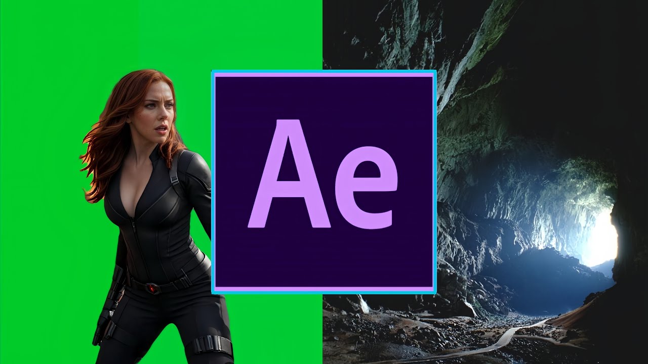 How To Remove a GREEN SCREEN in Adobe After Effects CC - YouTube