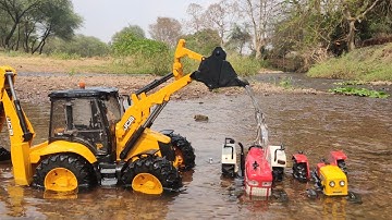 New JCB 4WD Expert 3DX Mud Loading Hmt Tractor | Kubota Tractor | KK Expriment