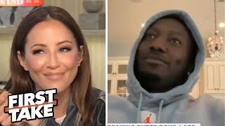 FIRST TAKE | '49ers can BOUNCE BACK mentally after yet another SB loss'  Kay Adam tell Deebo Samuel