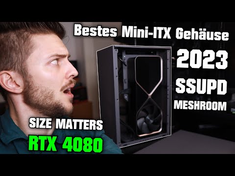 SIZE MATTERS 😱 RTX 4080 Founders Edition SSUPD Meshroom S Modultra LOBO Bestes Mini-ITX Gehäuse 2023