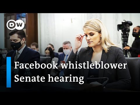 Watch live: Facebook whistleblower testifies to US Senate - DW News.