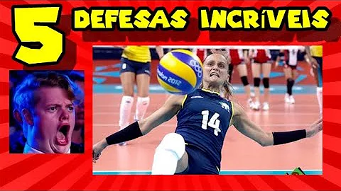 Pode defender com o pé no vôlei?