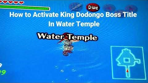 Zelda OOT Cheat Code king dodongo