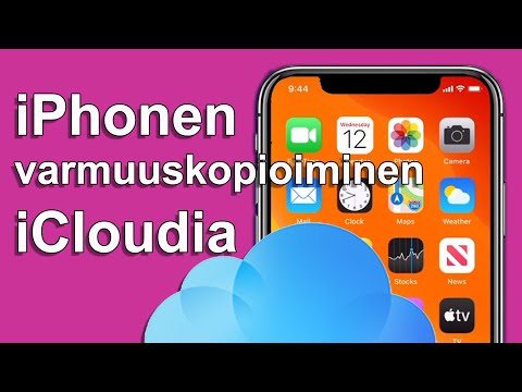 (FN) Varmuuskopiointi iCloud - Miten varmuuskopioida iphone iCloudia
