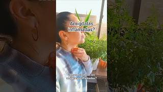 amígdalas inflamadas? agua tibia + bicarbonato;  y gárgaras #amigdalas #inflamacion #recetanatural