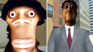 Obunga Rainbow Family Nicos JERMA NIGHTMARE ROSALIA Funny Train Poppy Garry's Mod [Nexbots] #138