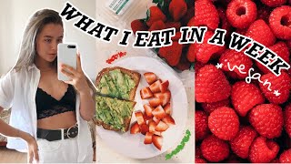 VLOG: мое питание, чтоб оставаться в форме🥑 *what i ate in a week*