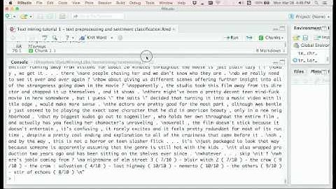 Text Mining: Sentiment Analysis with Bag of Words