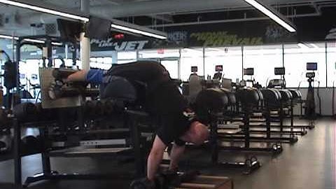 Hyperextension DB Row