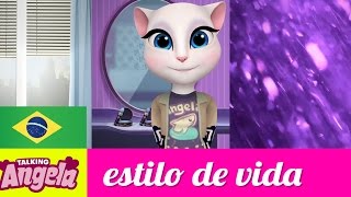 Talking Angela - Minha Rotina Matinal