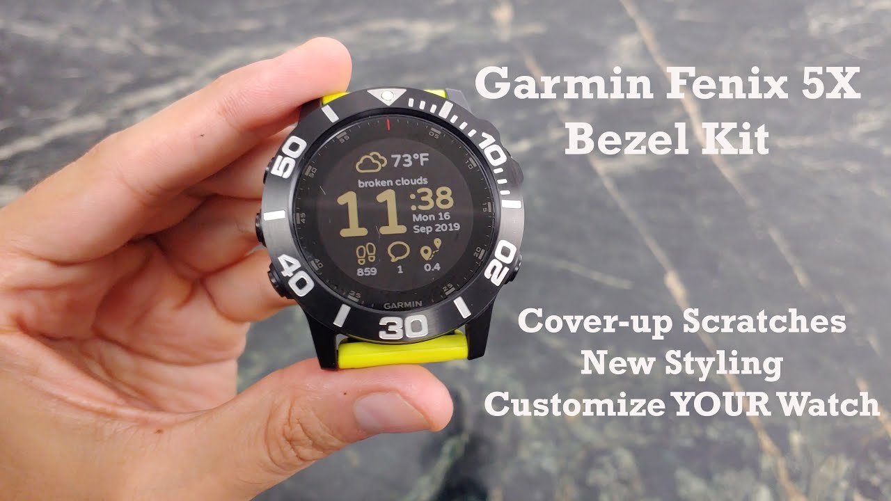 garmin fenix 5 bezel