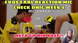 EVOS Earl (Ci Winda) - Reaction Mic Check Onic E-Sports Part 1