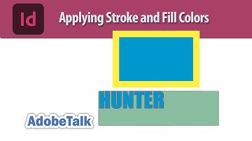 InDesign Fill and Stroke