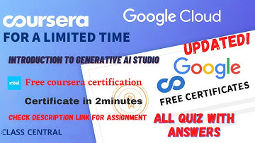Introduction to Generative AI Studio, All Quiz Answers.#coursera #learning #learn #answers #quiz
