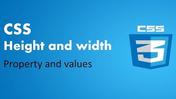 Css tutorial 9 in hindi | css height and width | max width and min width differences | responsive