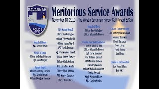 SPD Meritorious Service Awards