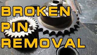 #38  How to remove a broken pin from a blind hole.