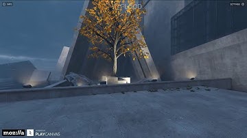 After the Flood WebGL2 Demo Mozilla / playcanvas