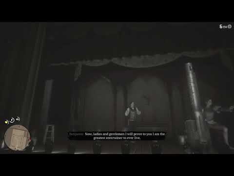 Red Dead Redemption 2 Benjamin Lazarus bullet catch surprise
