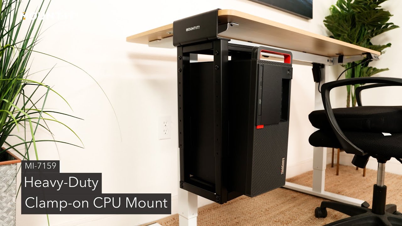 Heavy-Duty Clamp-On CPU Mount | MI-7159 (Features)