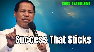 Don’t Chase Temporary Success - CHRIS OYAKHILOME'S MESSAGES