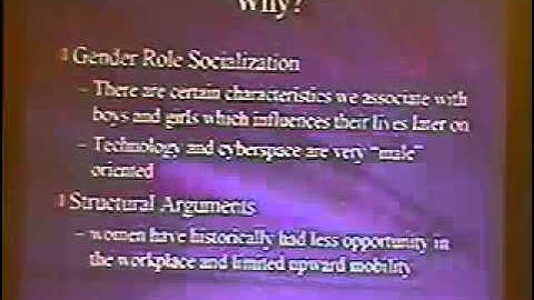 DEF CON 13 - Thomas J. Holt, No Women Allowed? Exploring Gender Differences In Hacking