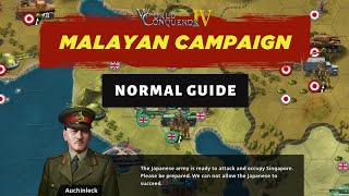 Malayan Campaign - Normal Guide - Allies (2) - World Conqueror 4 screenshot 3