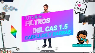 Filtros del Cas y CC: Actaulizacion en barbas y Cabellos con Sims4Studio