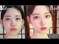 【GRWM】美容室に行く日の裸眼メイク【でけえニキビができた】