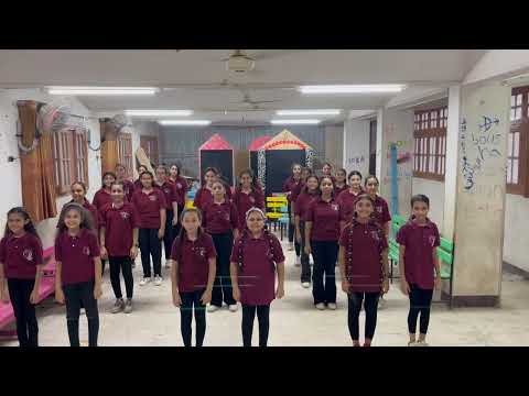 ترنيمة شلا يا عدرا يا ام النور بالحركات لفريق قلوب فرحانة