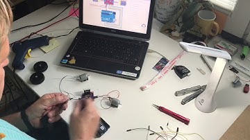 zwei Gleichstrommotoren mit OpenRoberta und Arduino betreiben - 1. Prototyp