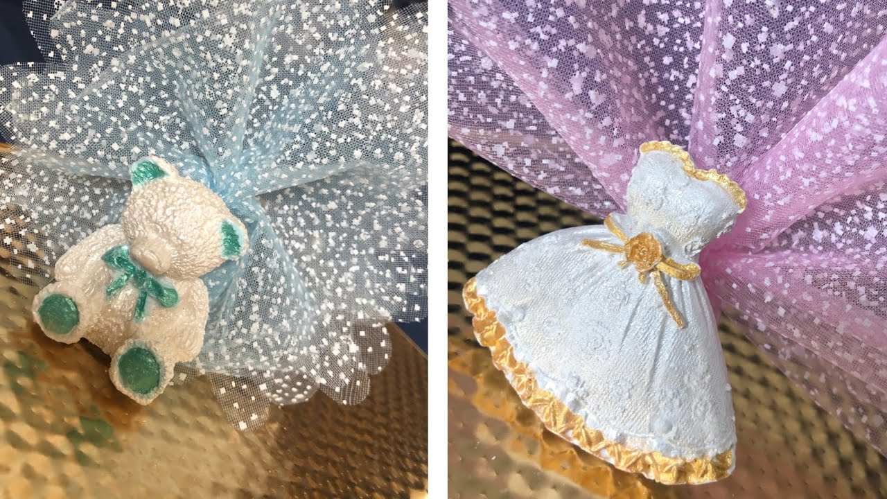 توزيعات بالجبس     sujet dragée en platre