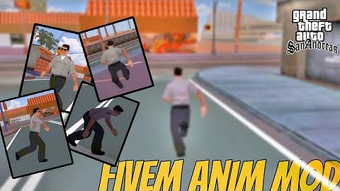 Fivem anim mod for SAMP👀mobile 📱#gaming #gta #gtasamod #tamil #gta #roleplay