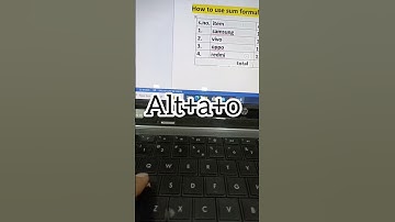 sum formula in m.s.word#youtubeshorts #studywithpriyanka#shorts