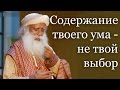 Садгуру - Содержимое вашего ума, это не ваш выбор