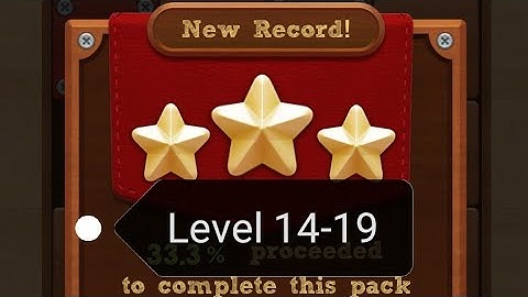 Roll the Ball, Awesome game level 14-19 3 star solution